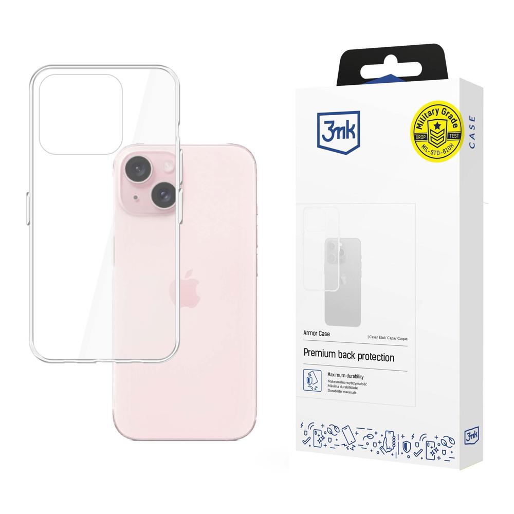 Apple iPhone 15 Plus - 3mk Bruņots apvalks