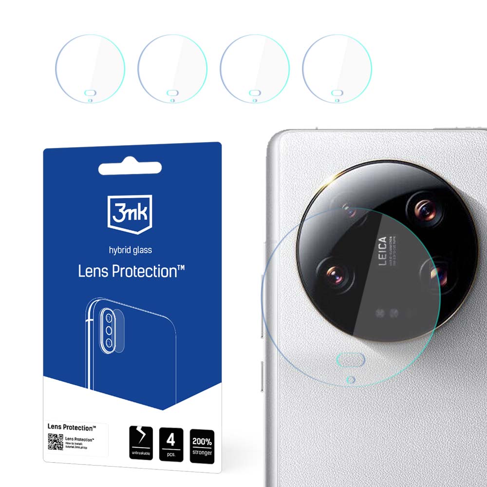 Гибридное стекло камеры 3mk Lens Protection™ для Xiaomi 14 Ultra