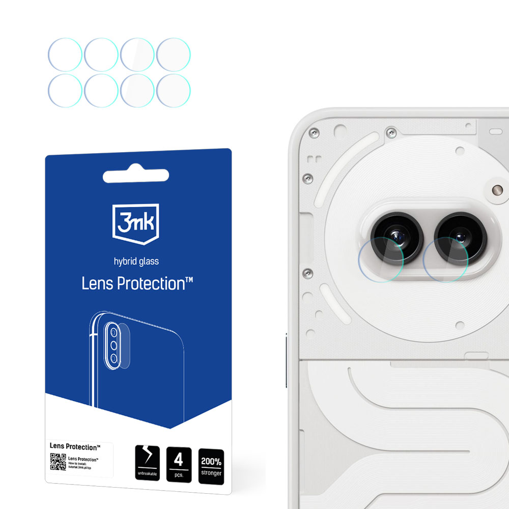 3mk Lens Protection™ hibrīdais kameras stikls Nothing Phone 2a