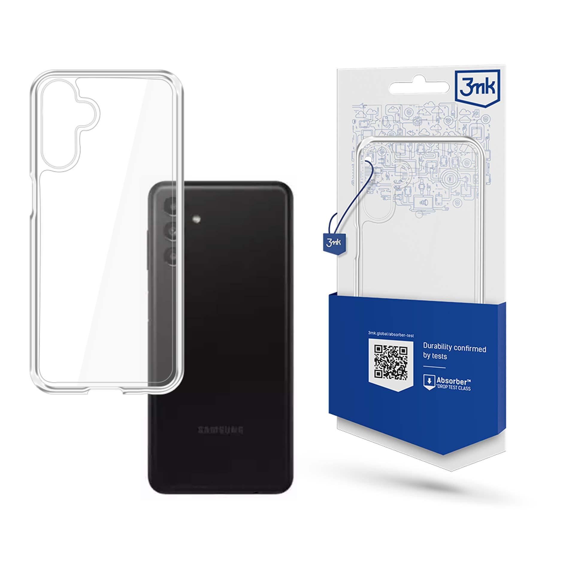 3mk Armor viedtālruņa apvalks Samsung Galaxy A14 4G / 5G - caurspīdīgs