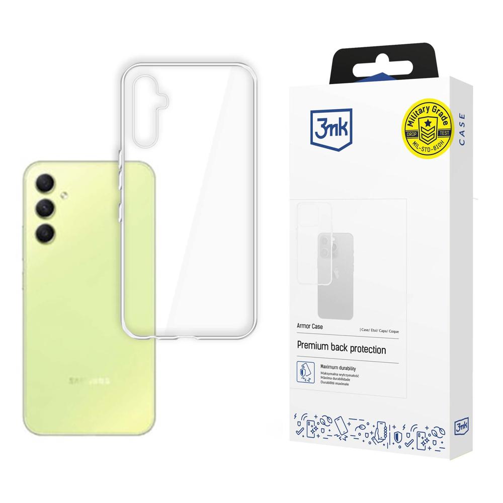 3mk Armor viedtālruņa apvalks Samsung Galaxy A35 5G - caurspīdīgs