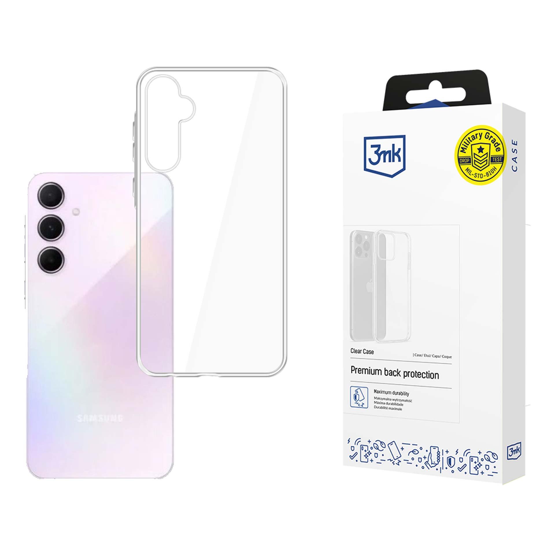 3mk Caurspīdīgs apvalks Samsung Galaxy M35 5G - caurspīdīgs