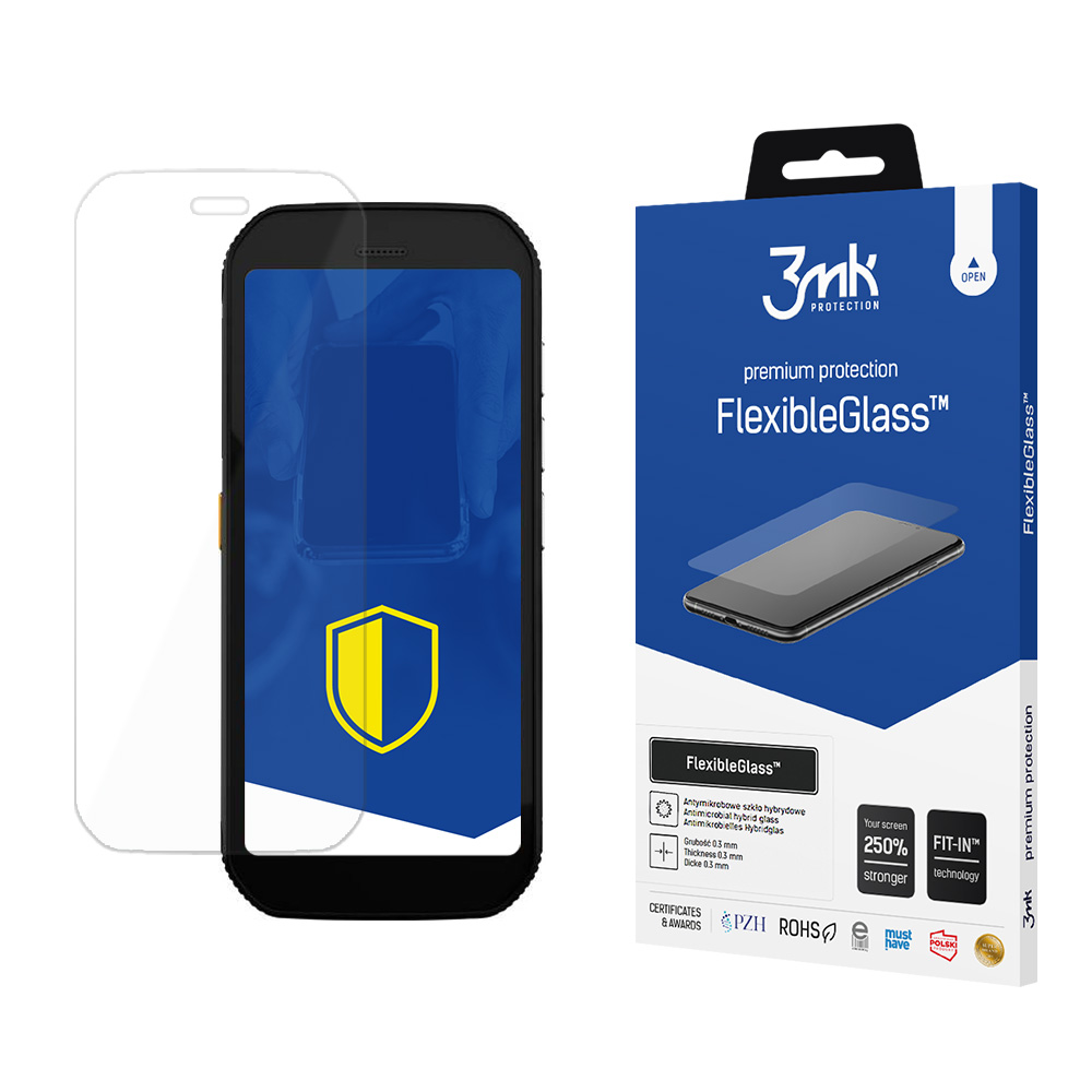 3mk FlexibleGlass™ hibrīdais stikls CAT S42 H+