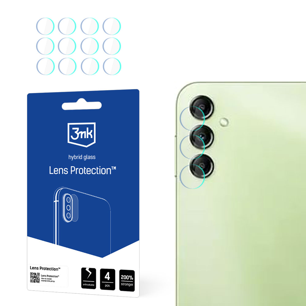 3mk Lens Protection™ гибридное стекло камеры Samsung Galaxy A14 / A14 5G