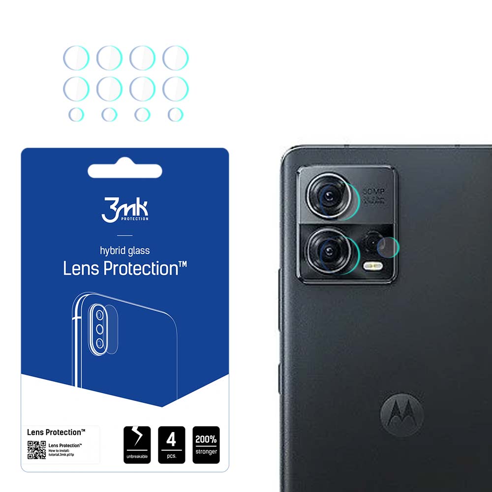 3mk Lens Protection™ hibrīda kameras stikls Motorola Edge 30 Fusion