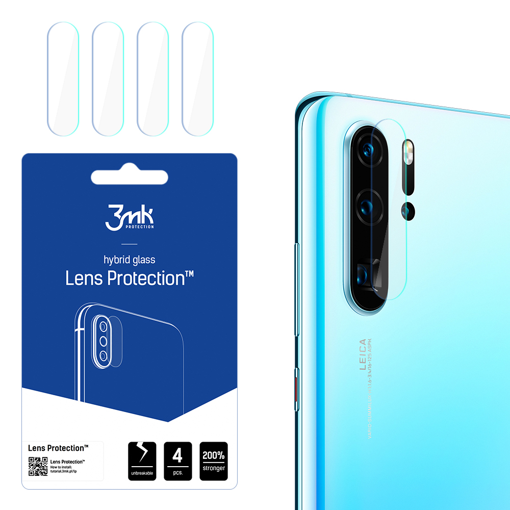 3mk Lens Protection™ гибридное стекло камеры Huawei P30 Pro