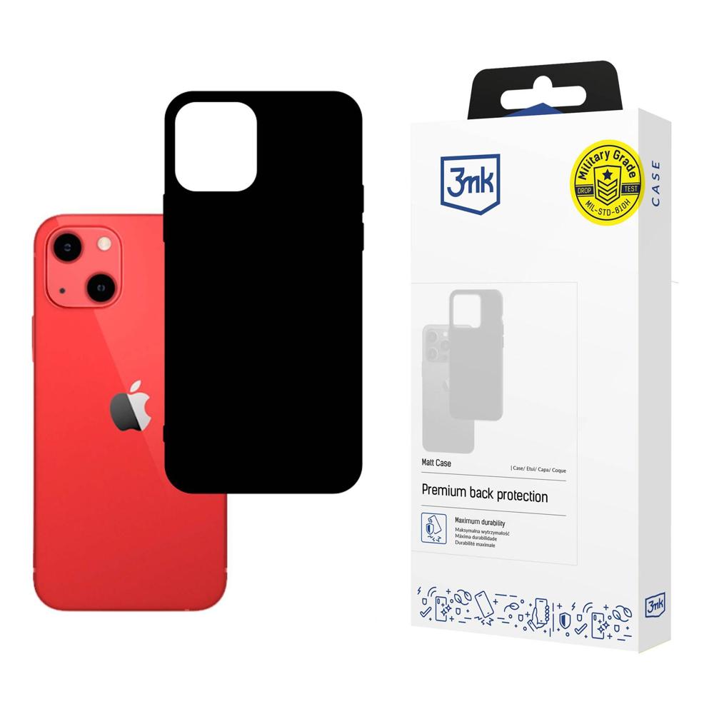 3mk Matt vāciņš iPhone 13 - melns