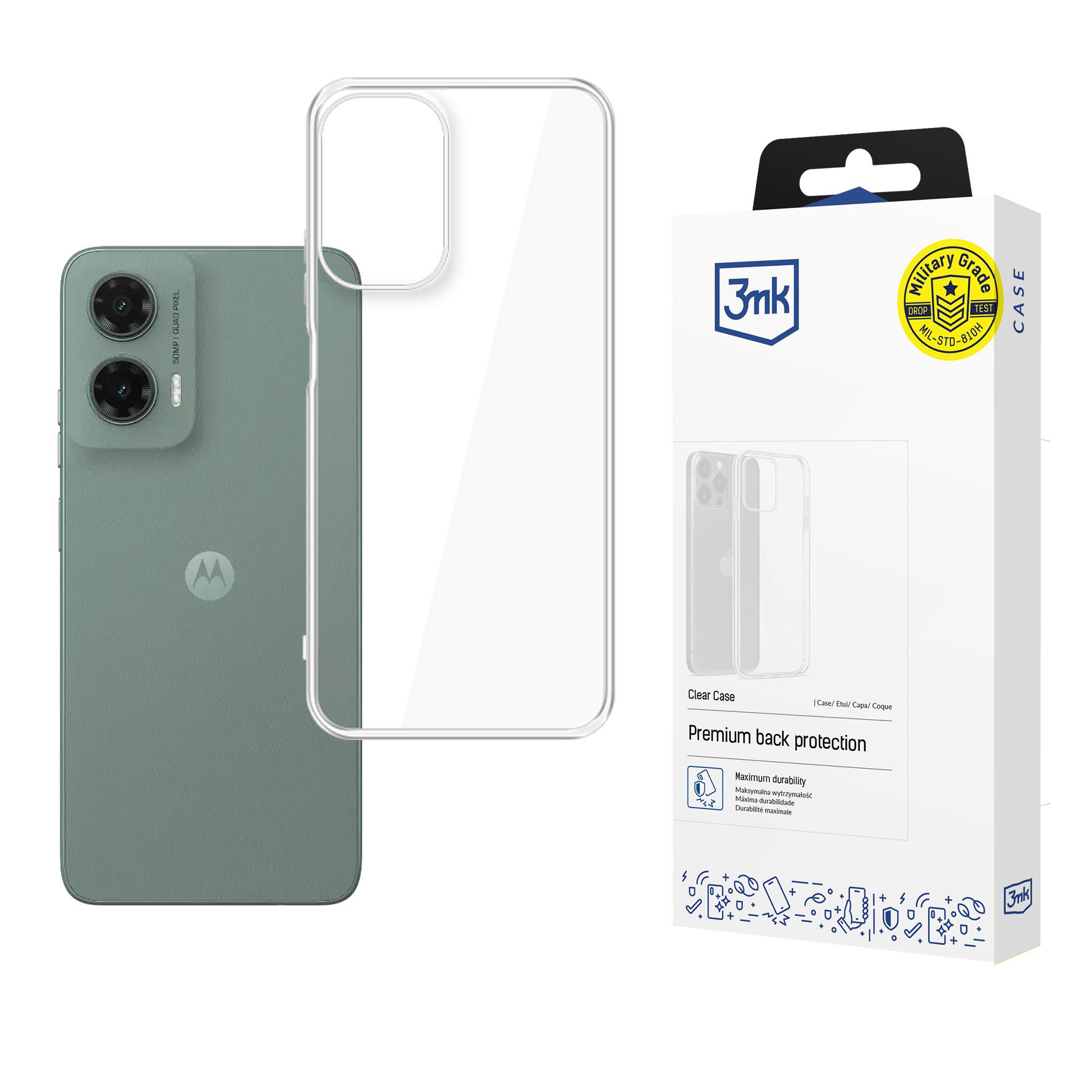 Прозрачный чехол 3mk для Motorola Moto G35 5G - прозрачный