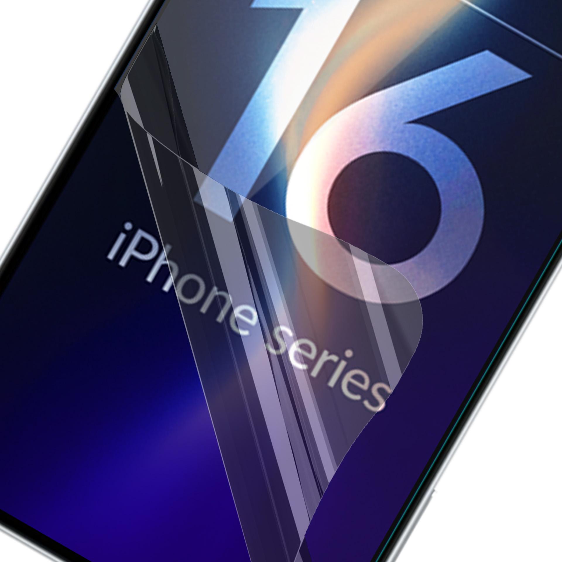 Гибридное стекло 3mk FlexibleGlass для iPhone 16