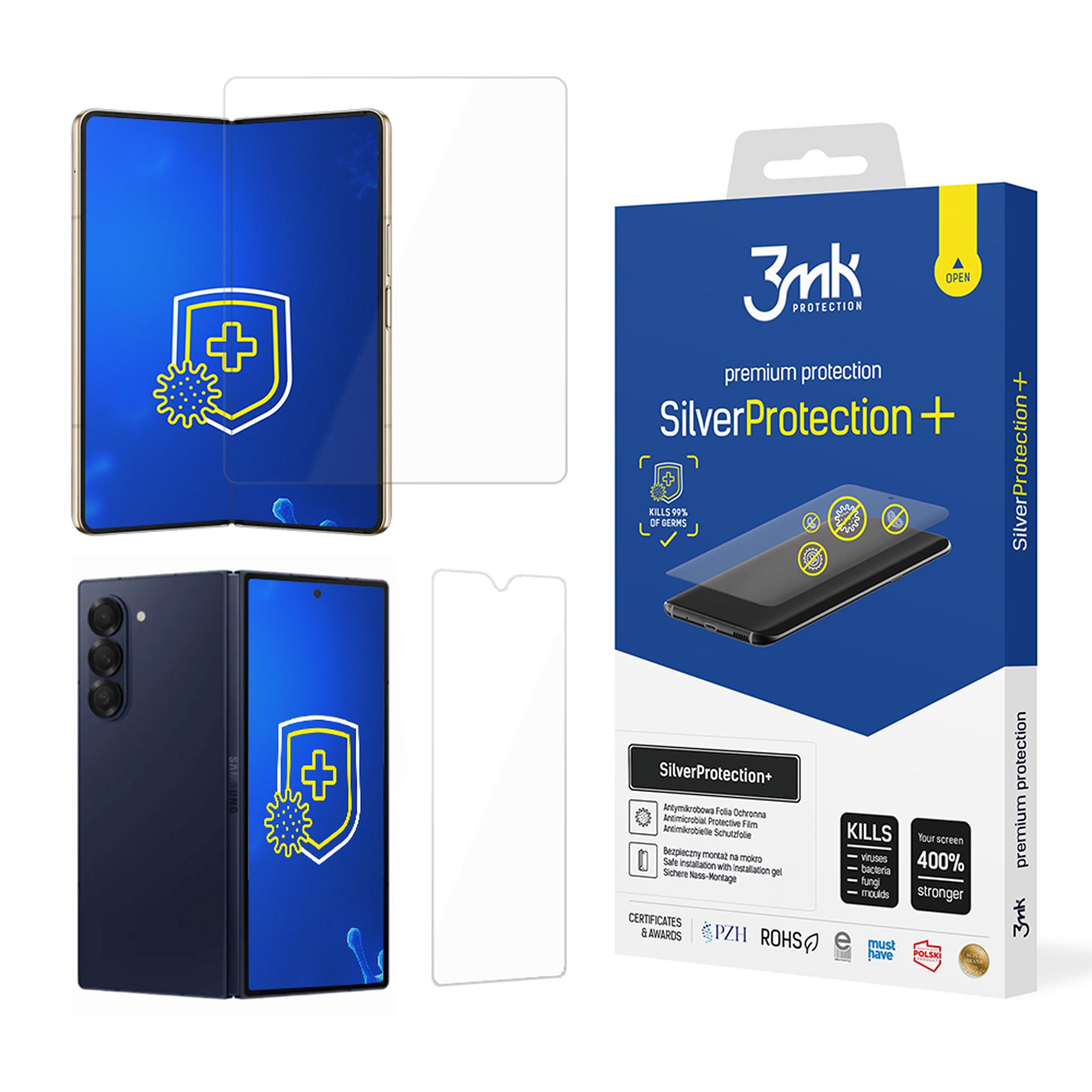 LCD ekrāna aizsarglīdzeklis 3mk Silver Protection+ Folded Edition Samsung F956 Z Fold6
