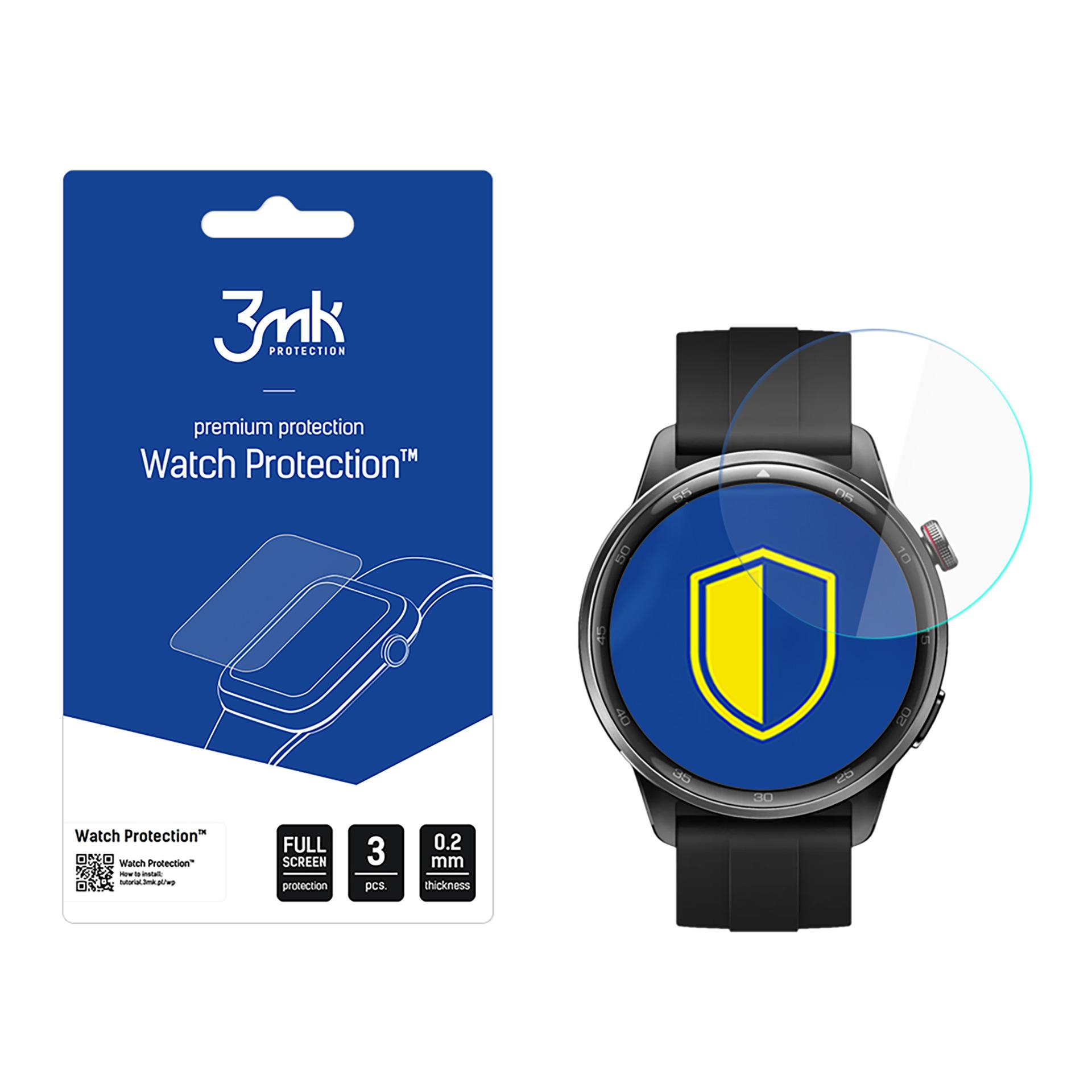 3mk Watch Protection ARC viedpulksteņa ekrāna aizsargs Realme Watch S2