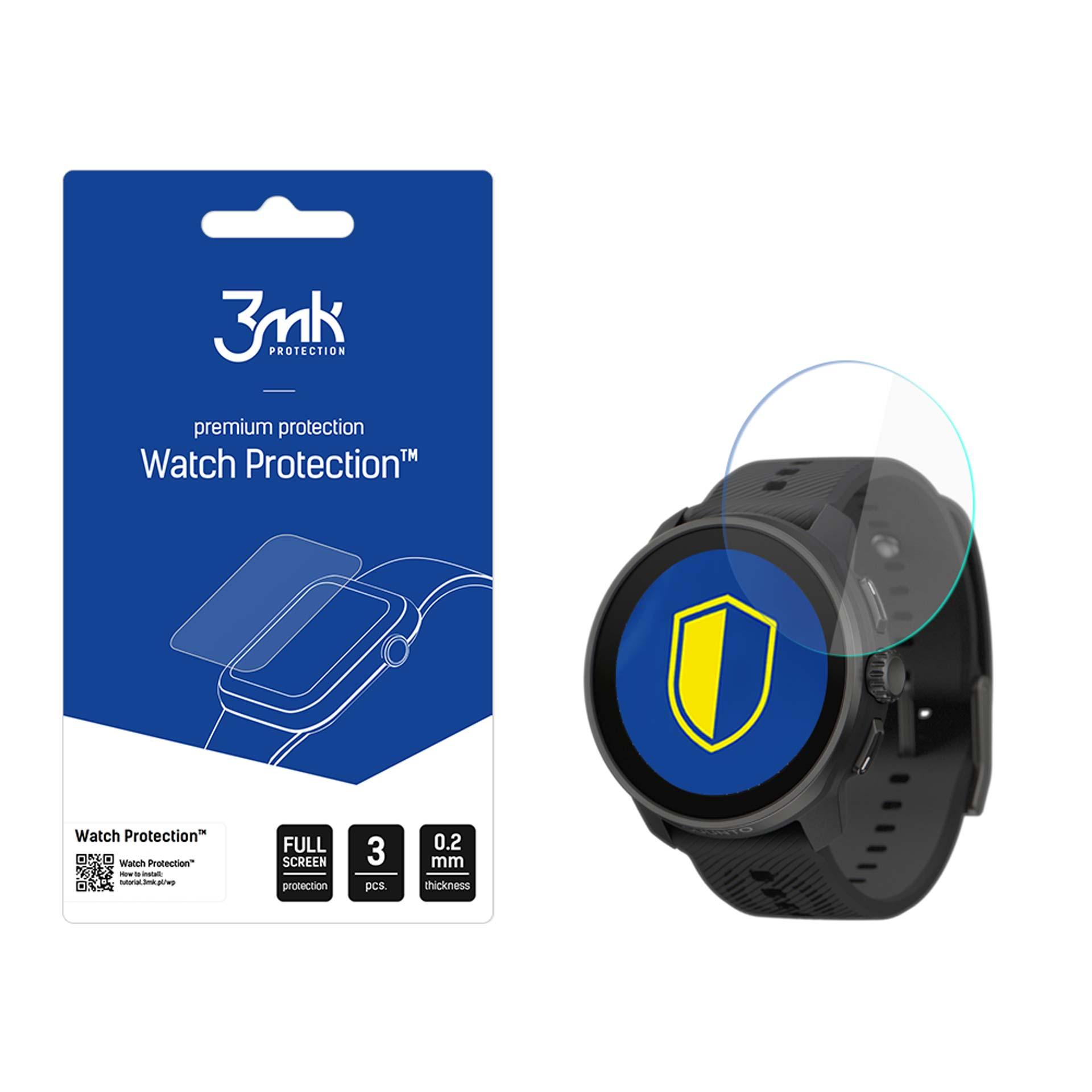 Закалённое стекло 3mk Watch Protection FlexibleGlass для Suunto Race S