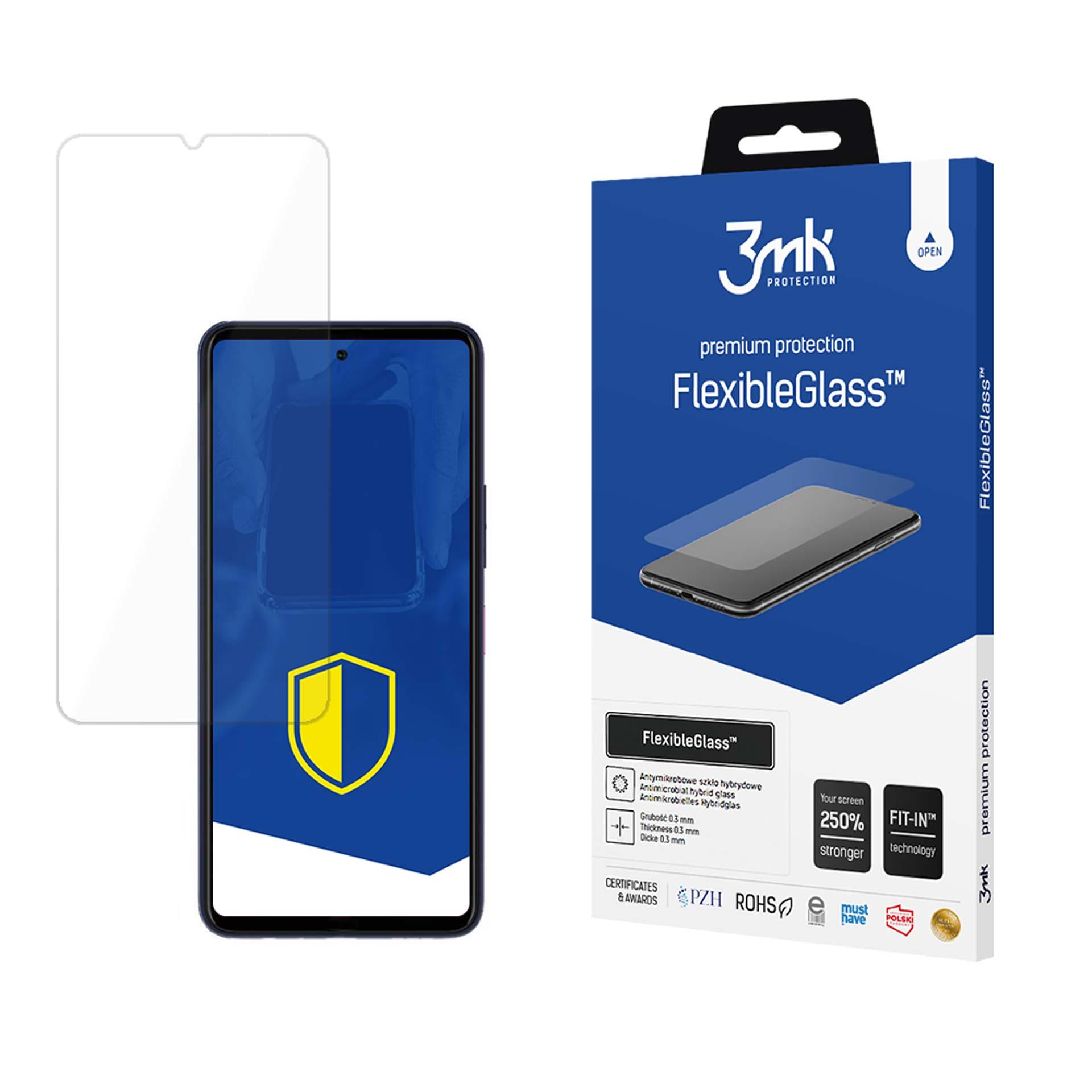 Aizsargstikls 3mk FlexibleGlass priekš T-Mobile REVVL 7 5G