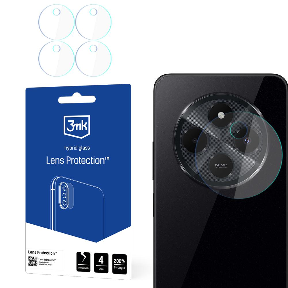 Hibrīdais stikls kameras lēcai 3mk Lens Protection Xiaomi Redmi 14c