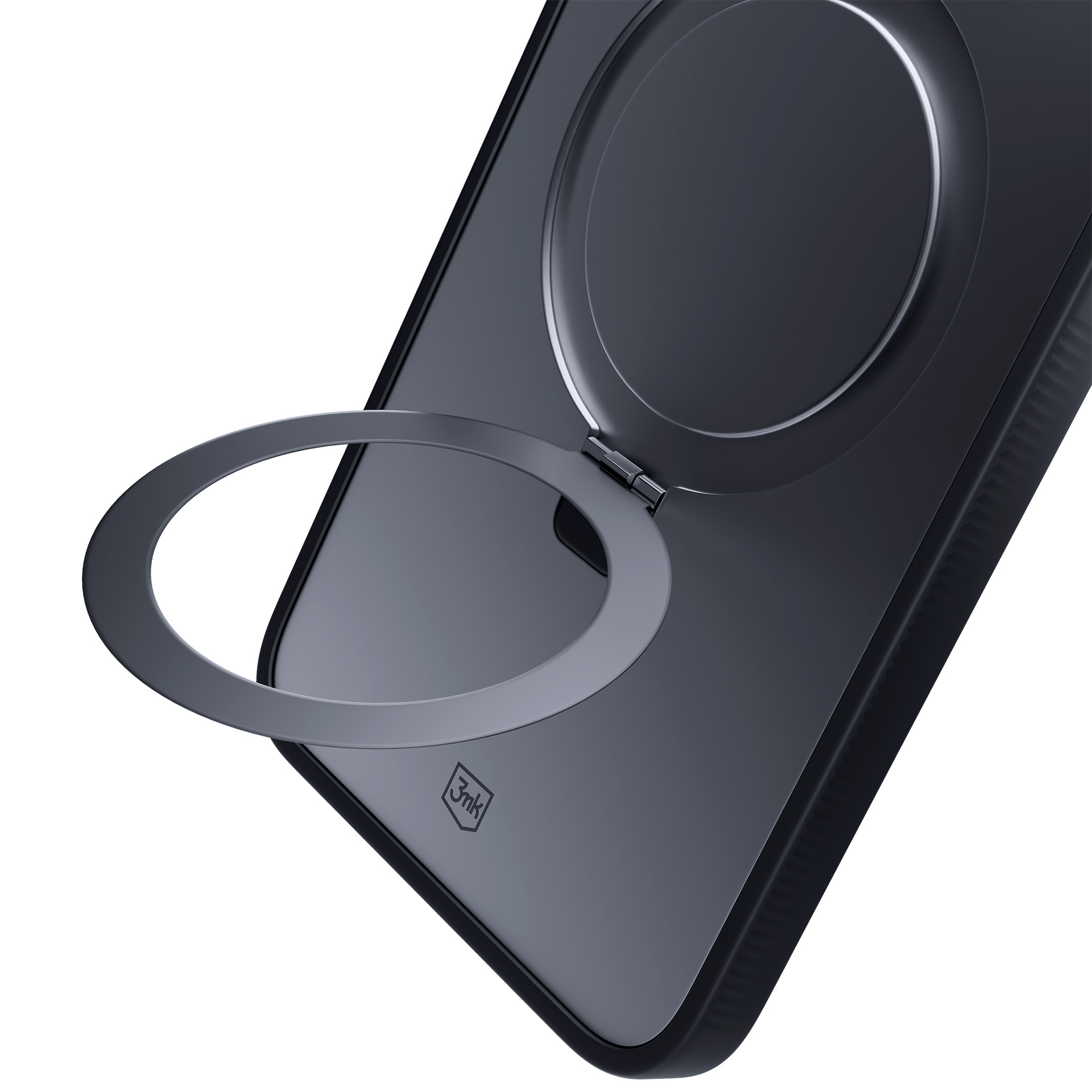 3mk Smoke viedtālruņa apvalks Mag&Stand Apple iPhone 16 plus - caurspīdīgs