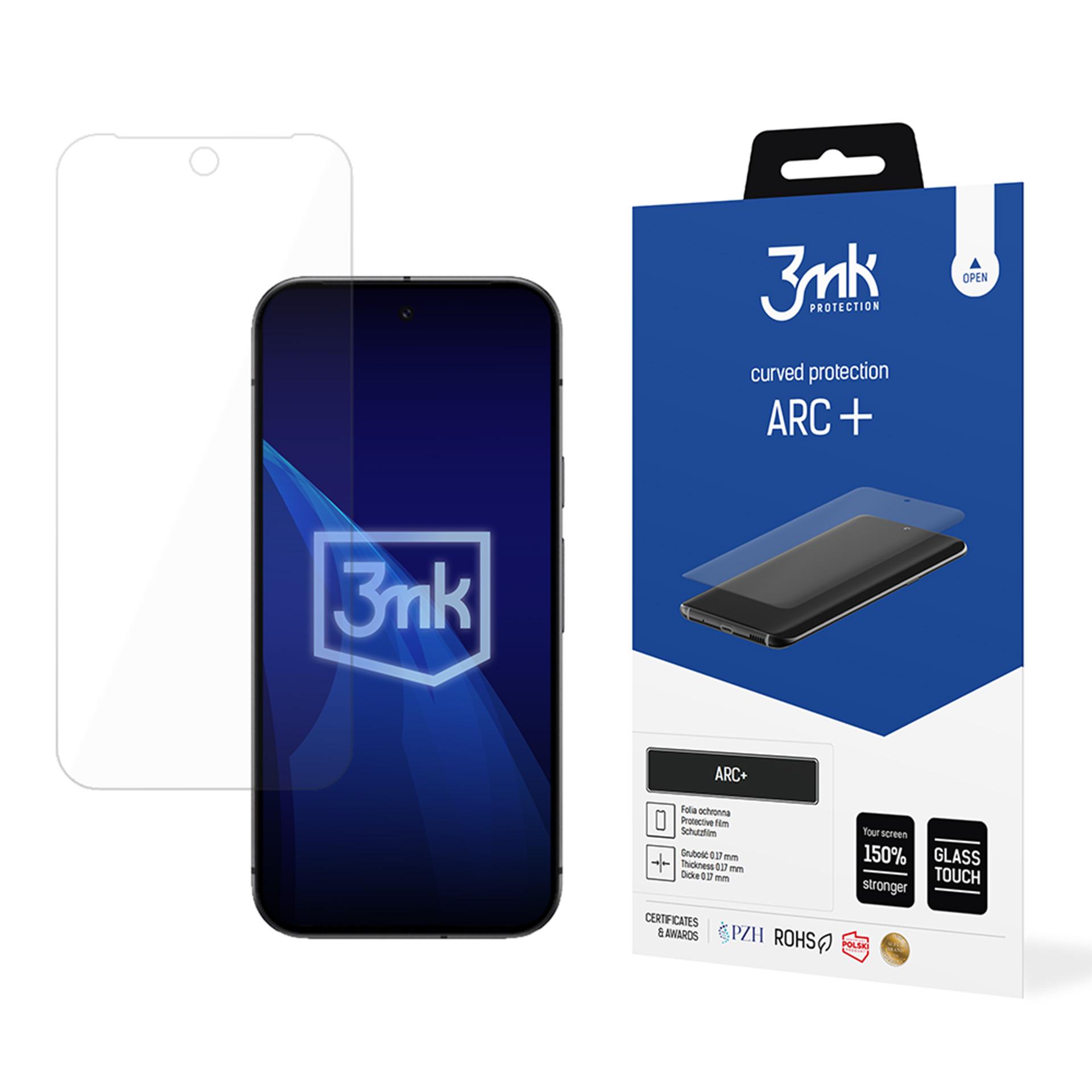 3mk ARC+ ekrāna aizsargs Google Pixel 9A