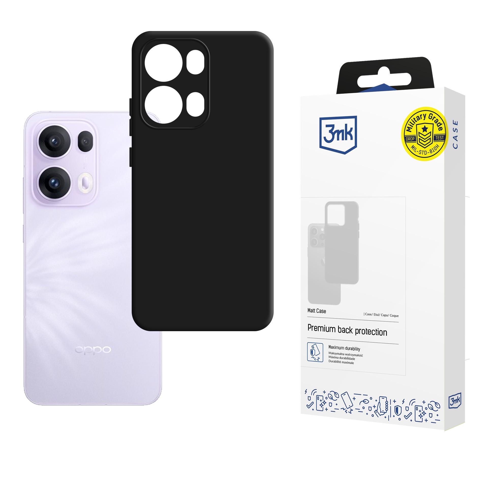 3mk Matt Case maciņš Oppo Reno 13 Pro - melns