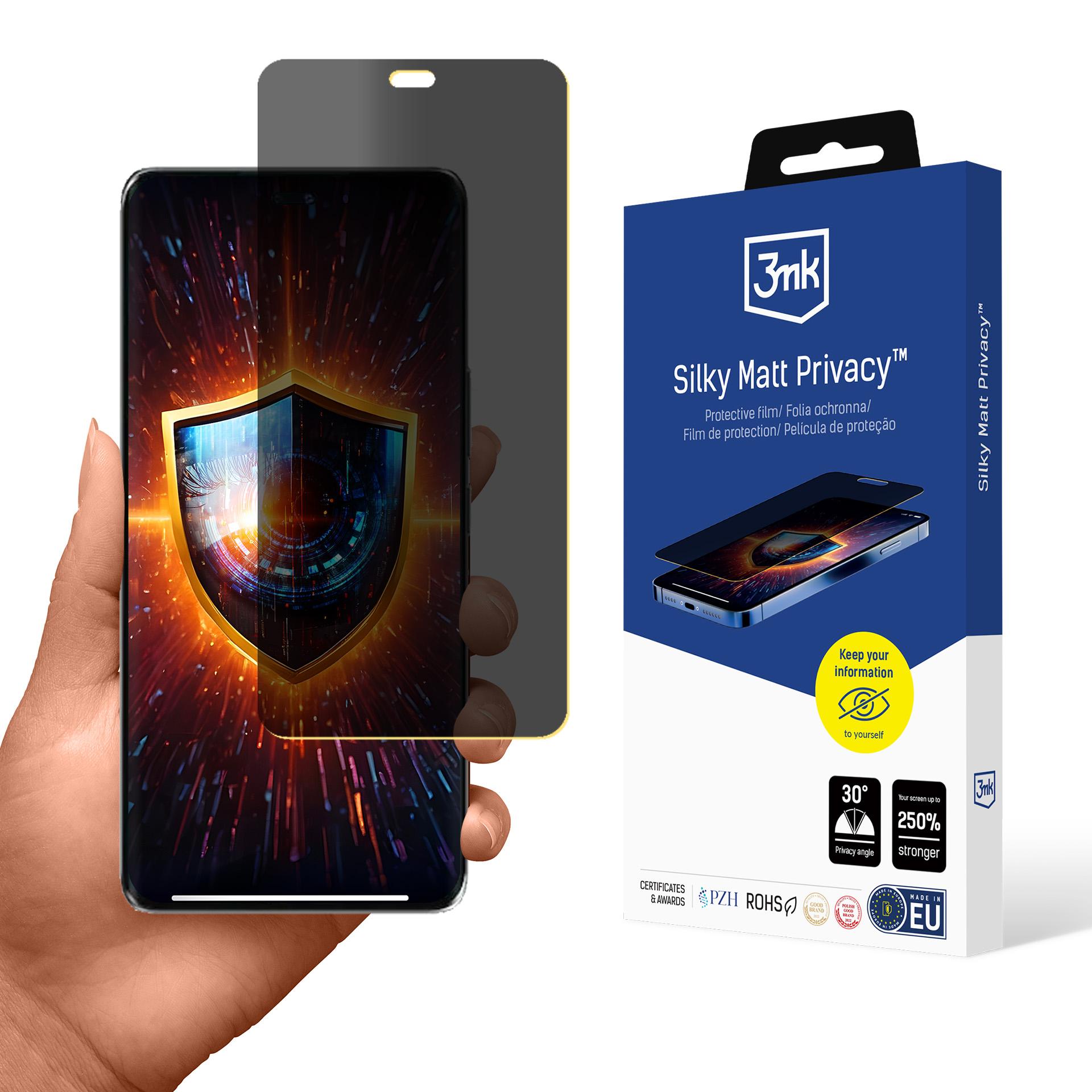 3mk Silky Matt Privacy matēts privātuma ekrāna aizsargs Honor Magic7 Lite