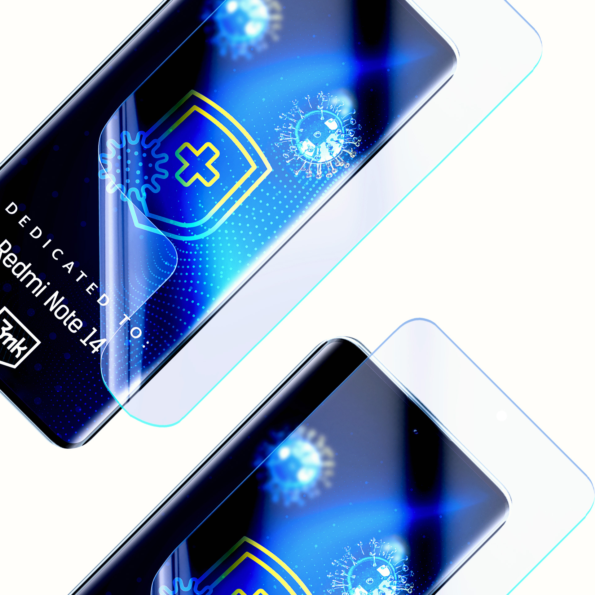3mk SilverProtection+ aizsargplēve Xiaomi Redmi Note 14 4G