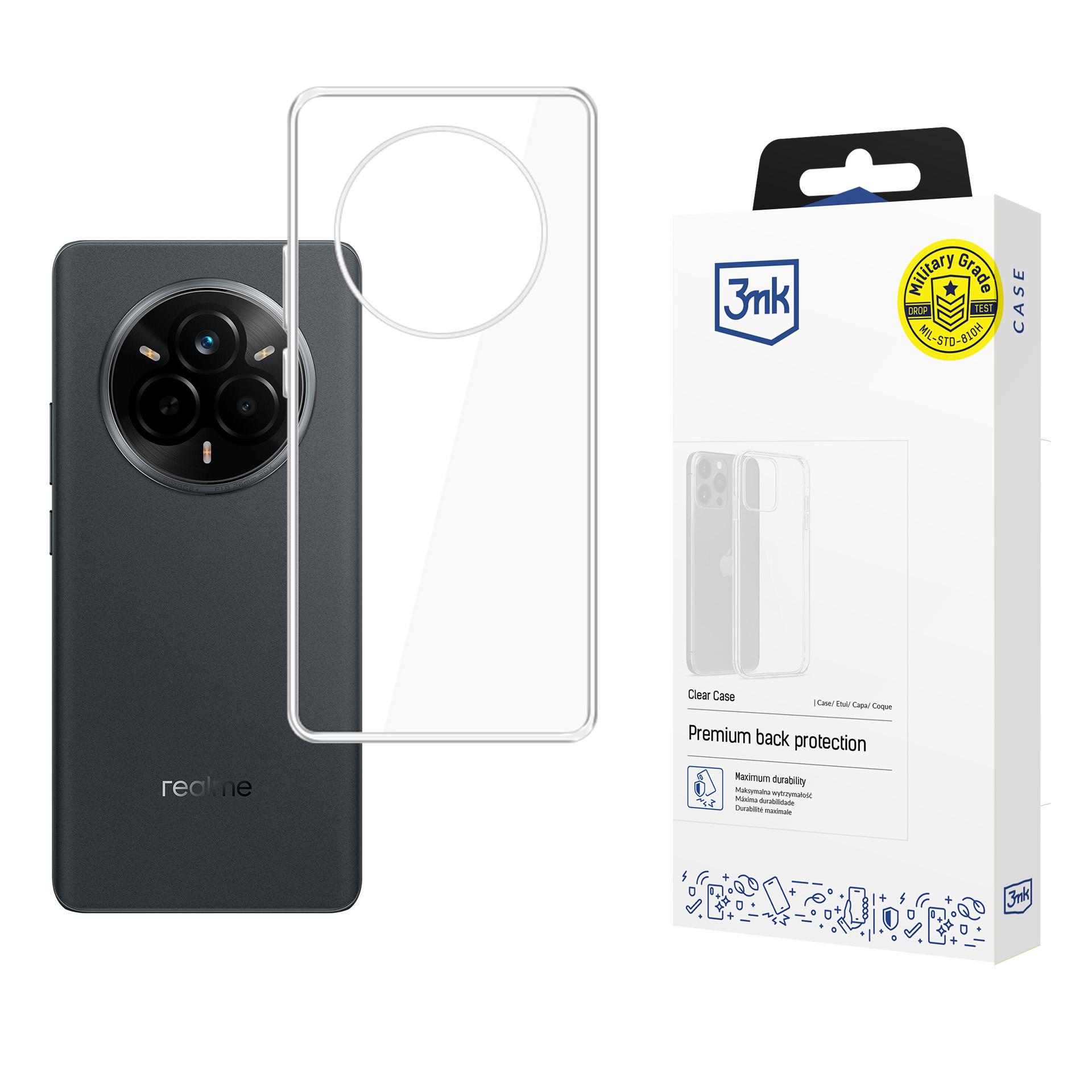 Чехол 3mk Clear для Realme 14 Pro - прозрачный