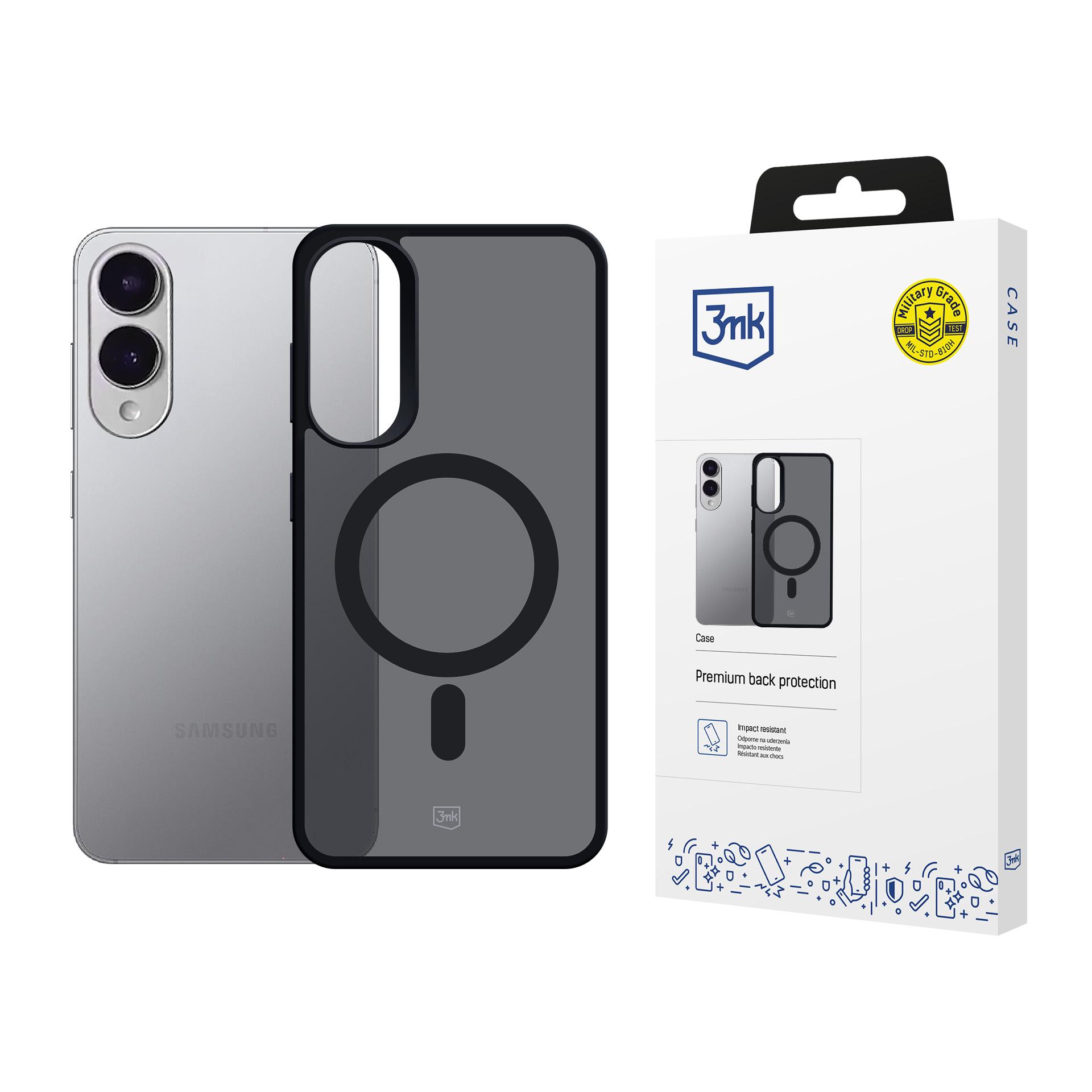 3mk Smoke MagCase Samsung Galaxy S25 Edge - Melns