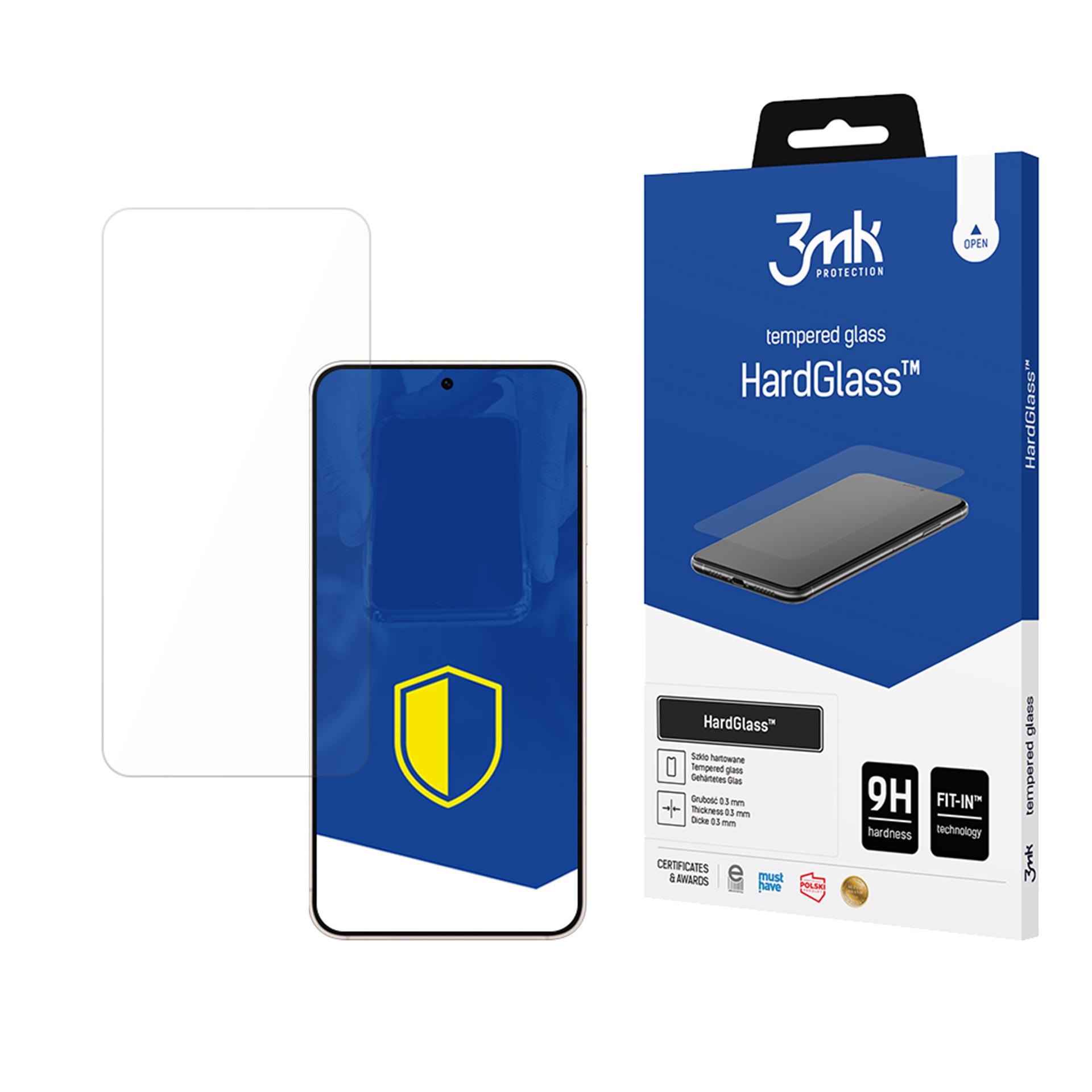 Закалённое стекло 3mk HardGlass для Samsung Galaxy S25 Edge
