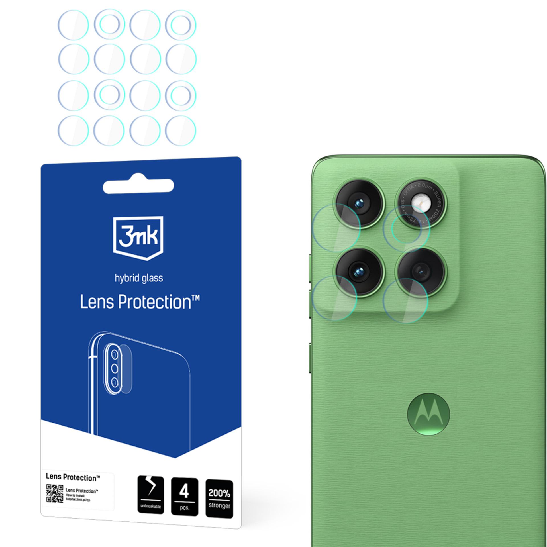 Гибридное защитное стекло 3mk Lens Protection для объектива камеры Motorola Edge 60