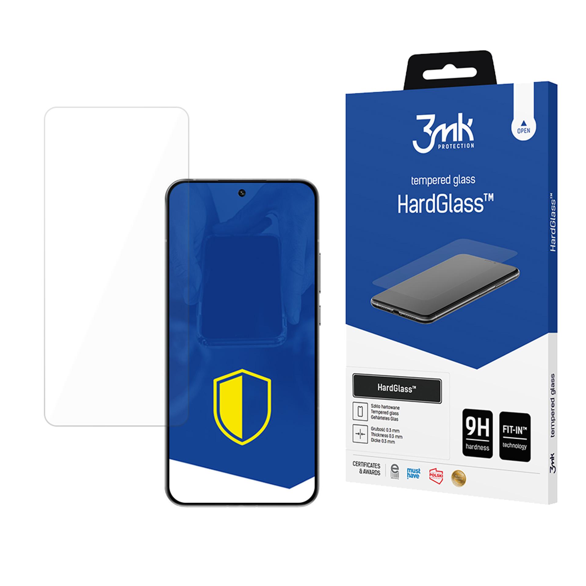 Rūdītais aizsargstikls 3mk HardGlass Oppo Reno 14 Pro