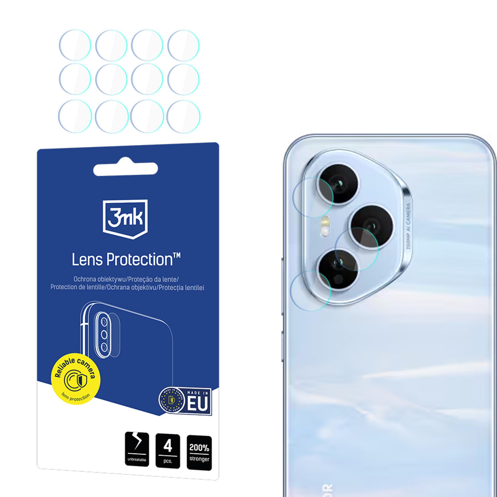 3mk Lens Protection hibrīdais stikls Honor 400 PRO kameras objektīvam