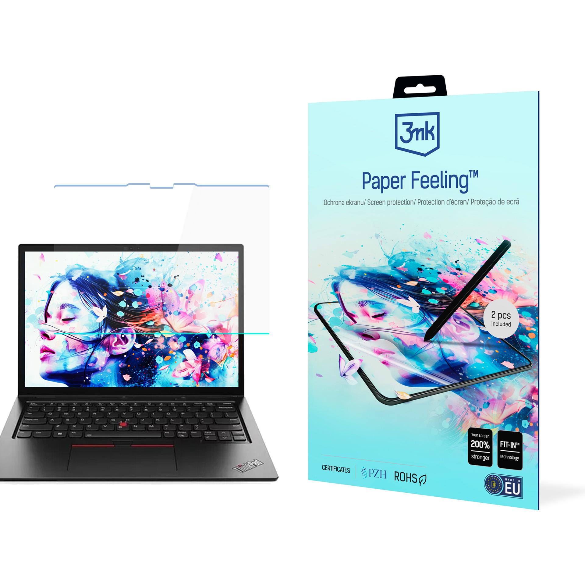 3mk Paper Feeling™ Matte Film for Lenovo ThinkPad L13 2in1 Gen 6