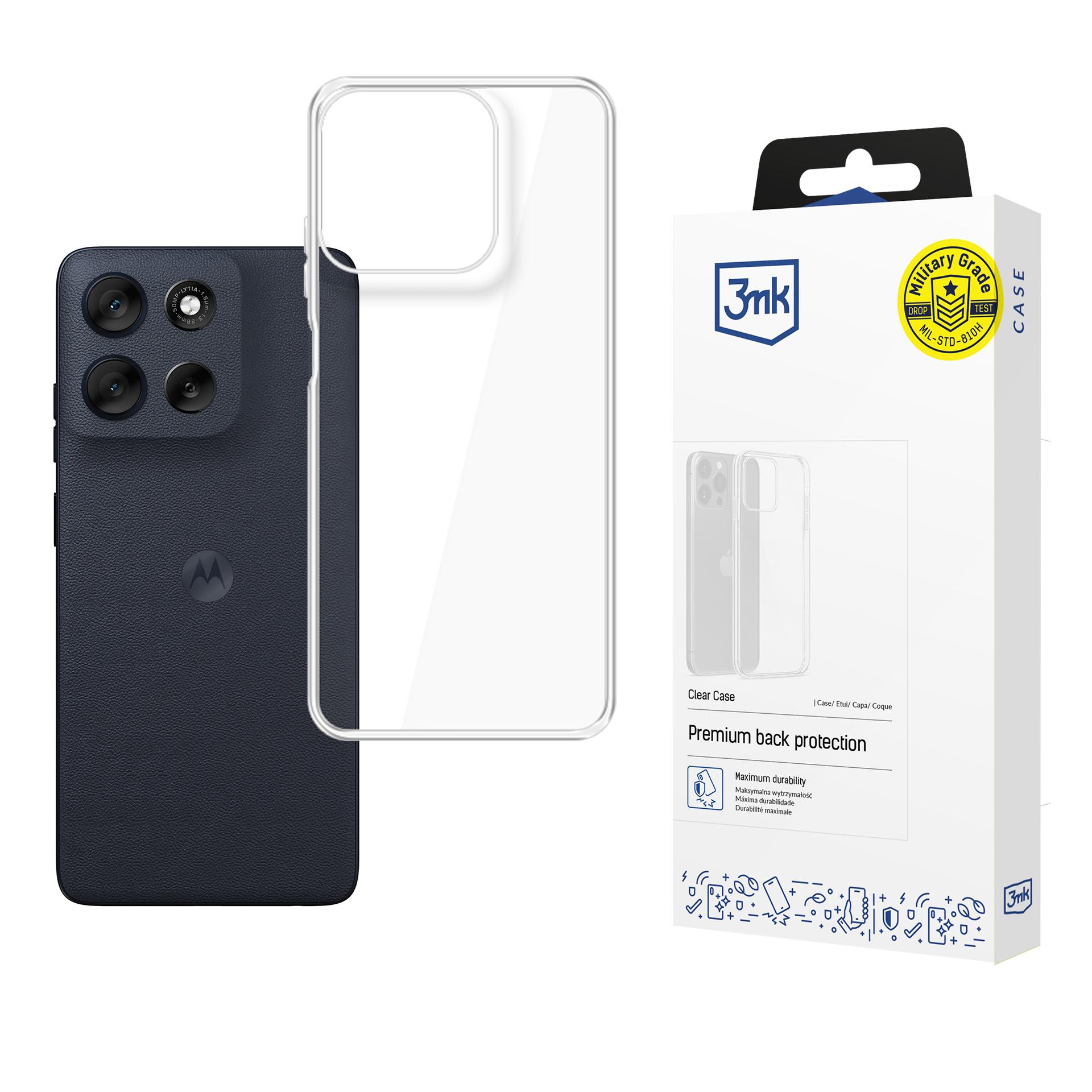 3mk Aizsarg vāks Motorola Moto G56 - Skaidrs