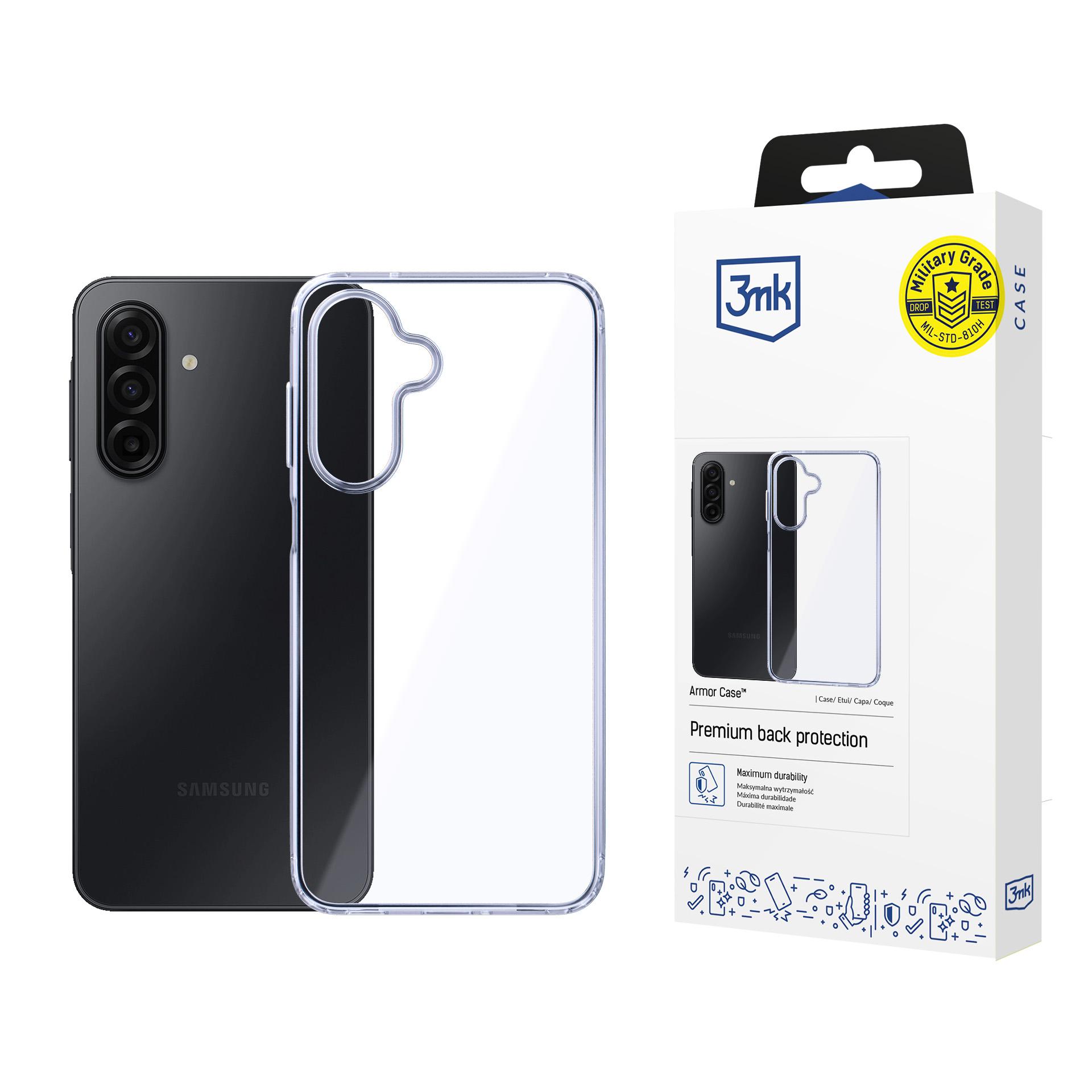 3mk Armor viedtālruņa apvalks Samsung Galaxy A17 5G - Caurspīdīgs