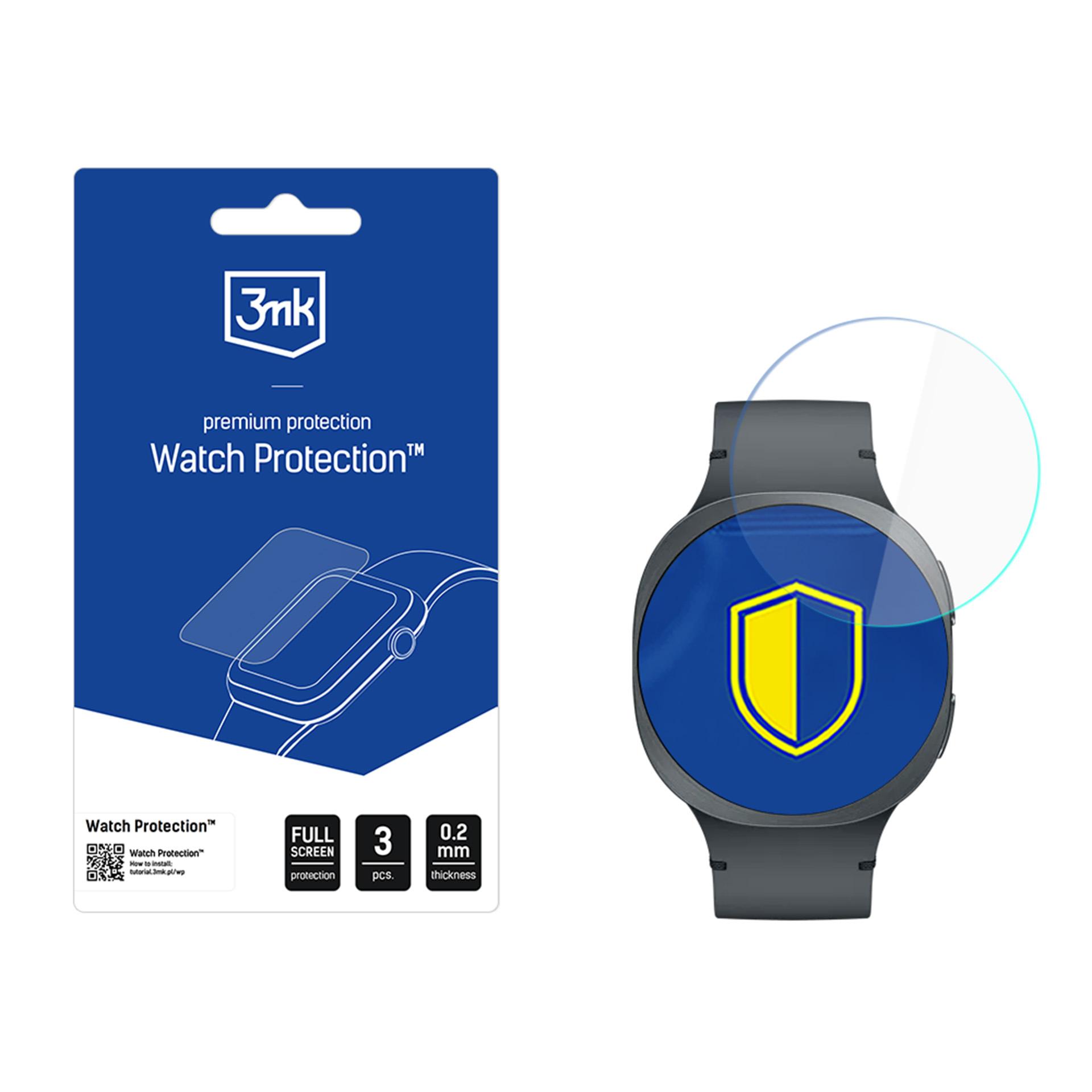 3mk Watch Protection hibridais aizsargstikls viedpulkstenim Samsung Galaxy Watch 8 44mm
