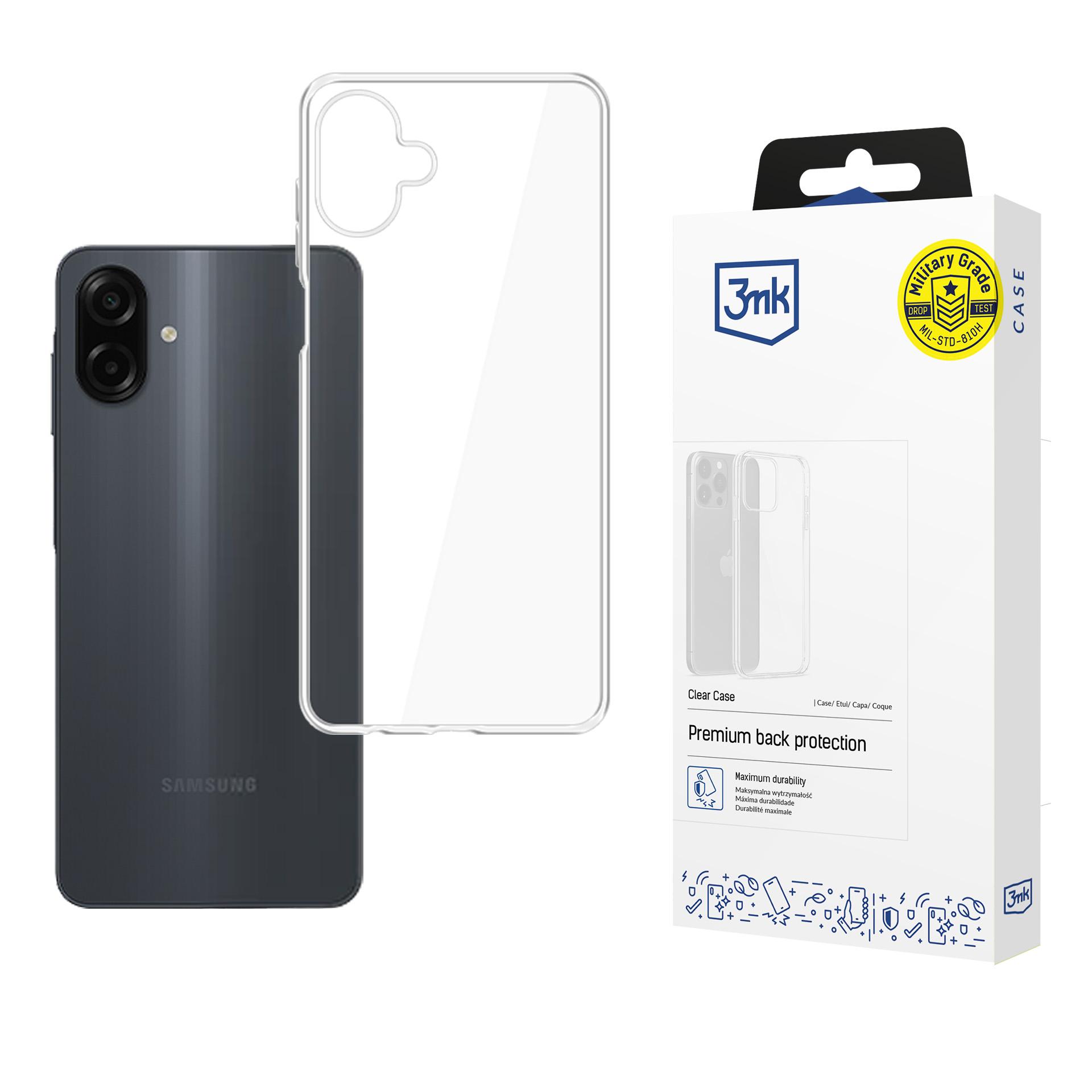 3mk Skaidrs apvalks Samsung Galaxy A07 4G