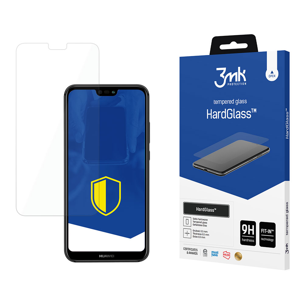 3mk HardGlass rūdītais stikls Huawei P20 Lite