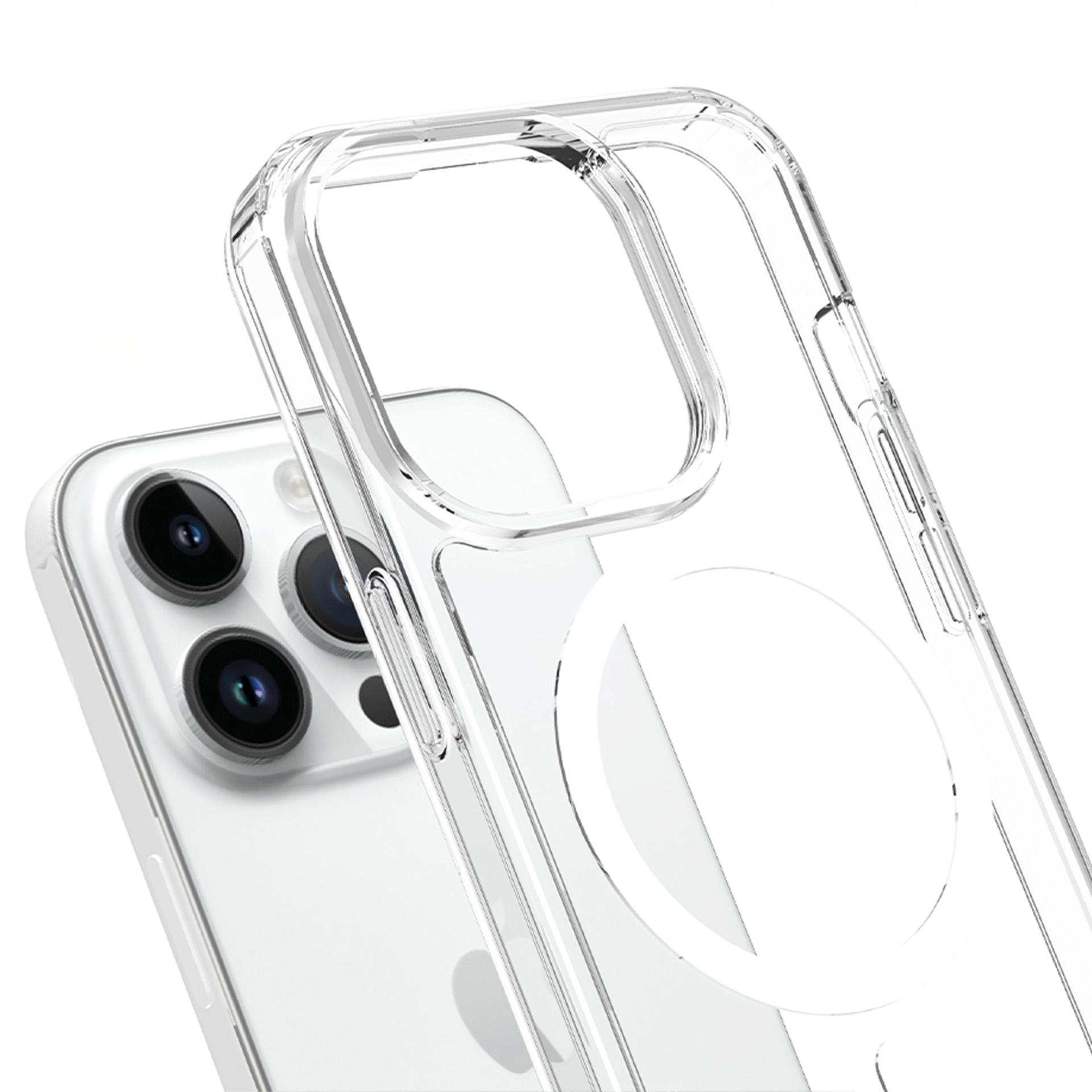 3mk Armor MagCase Viedtālruņa apvalks iPhone 16 Pro - skaidrs