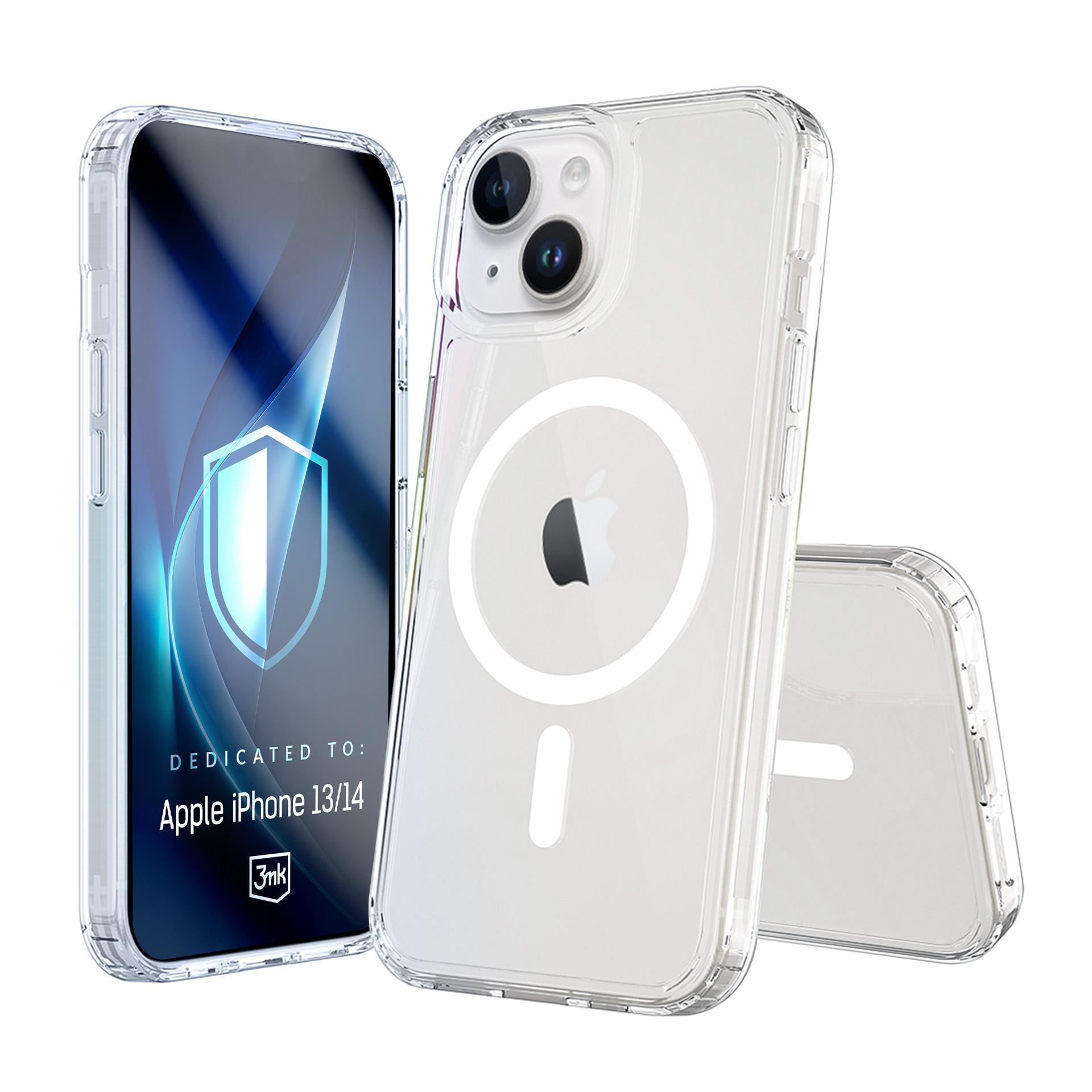 3mk Armor MagViedtālruņa apvalks iPhone 13 / 14 - caurspīdīgs