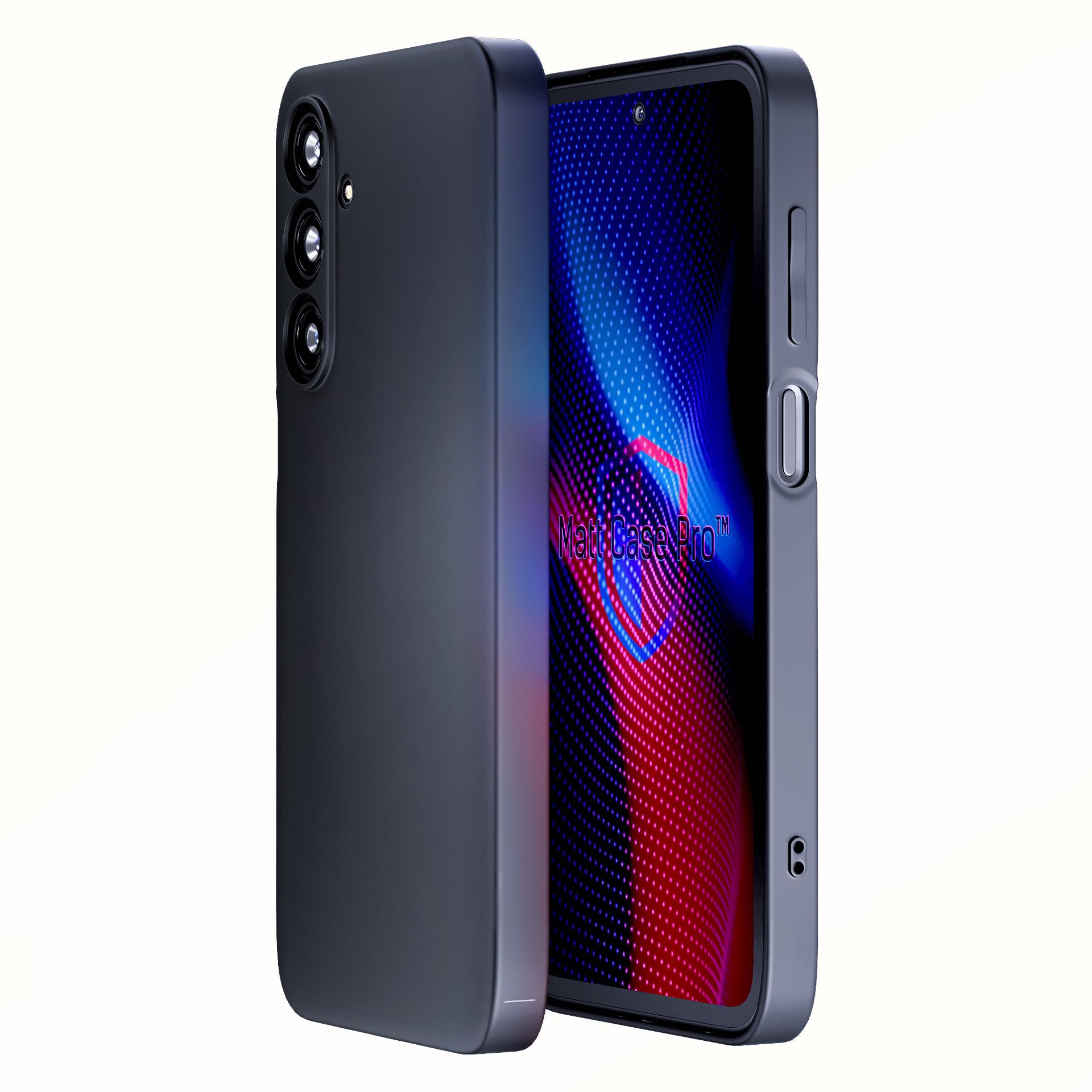 3mk Matt Case Pro для Samsung Galaxy M35 5G - матовый чёрный