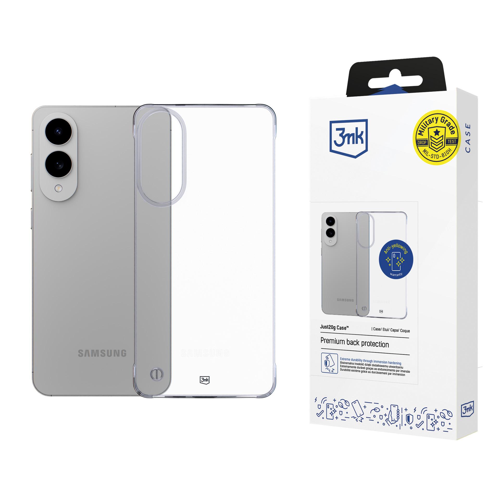 3mk Just20g Clear Чехол для Samsung Galaxy S25 Edge - прозрачный