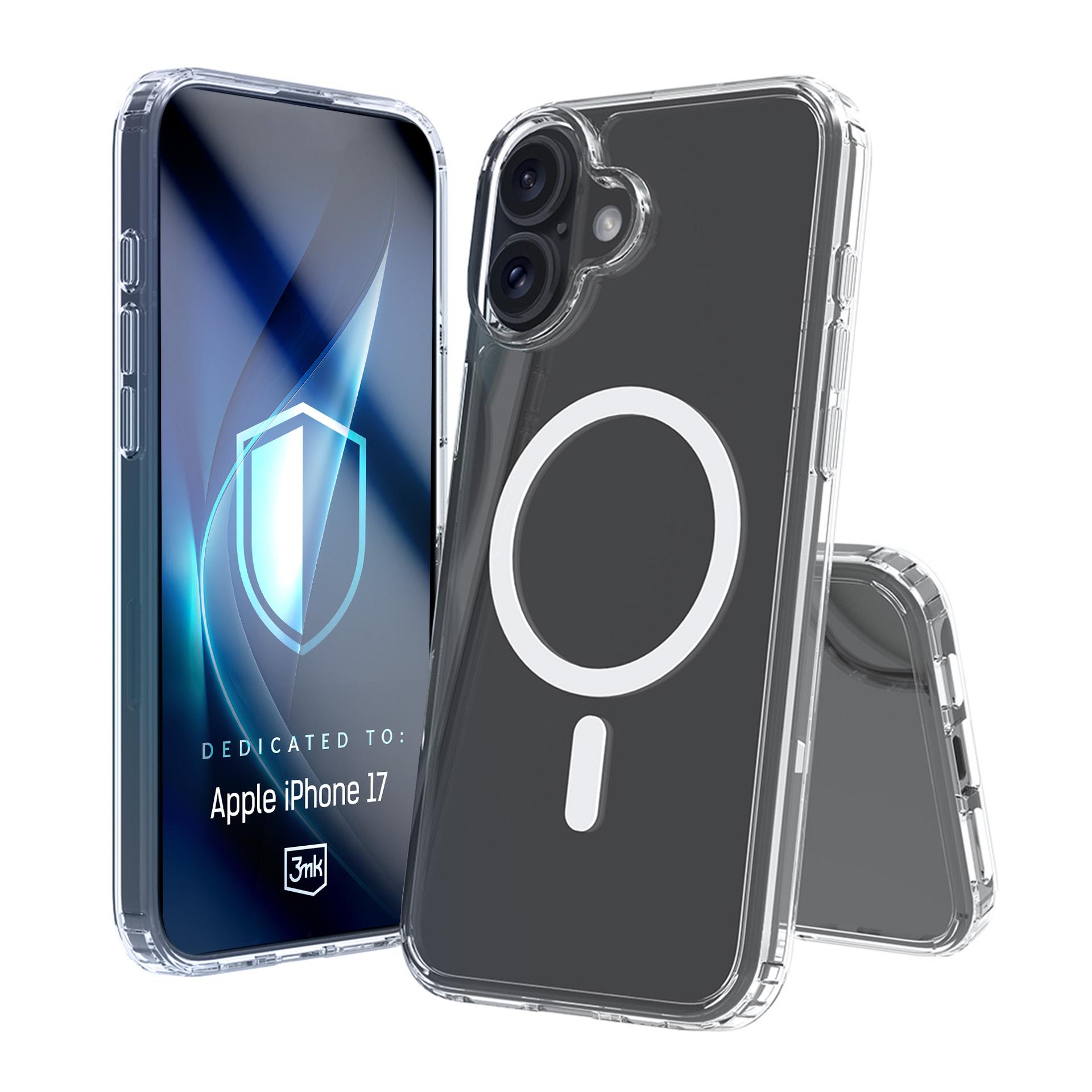 3mk Armor MagCase viedtālruņa apvalks iPhone 17 - caurspīdīgs