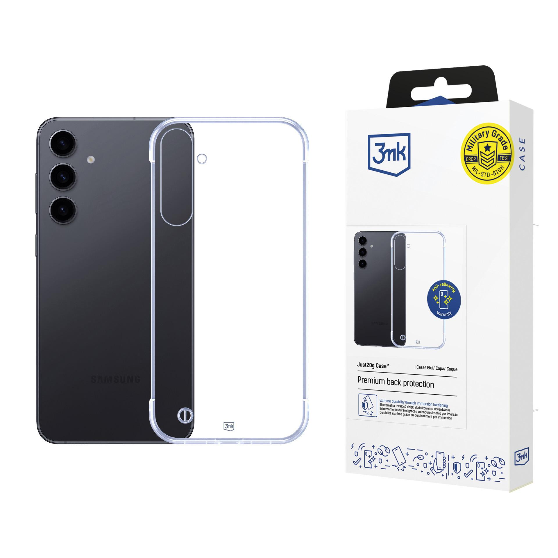 3mk Just20g Clear Чехол для Samsung Galaxy S24 - прозрачный
