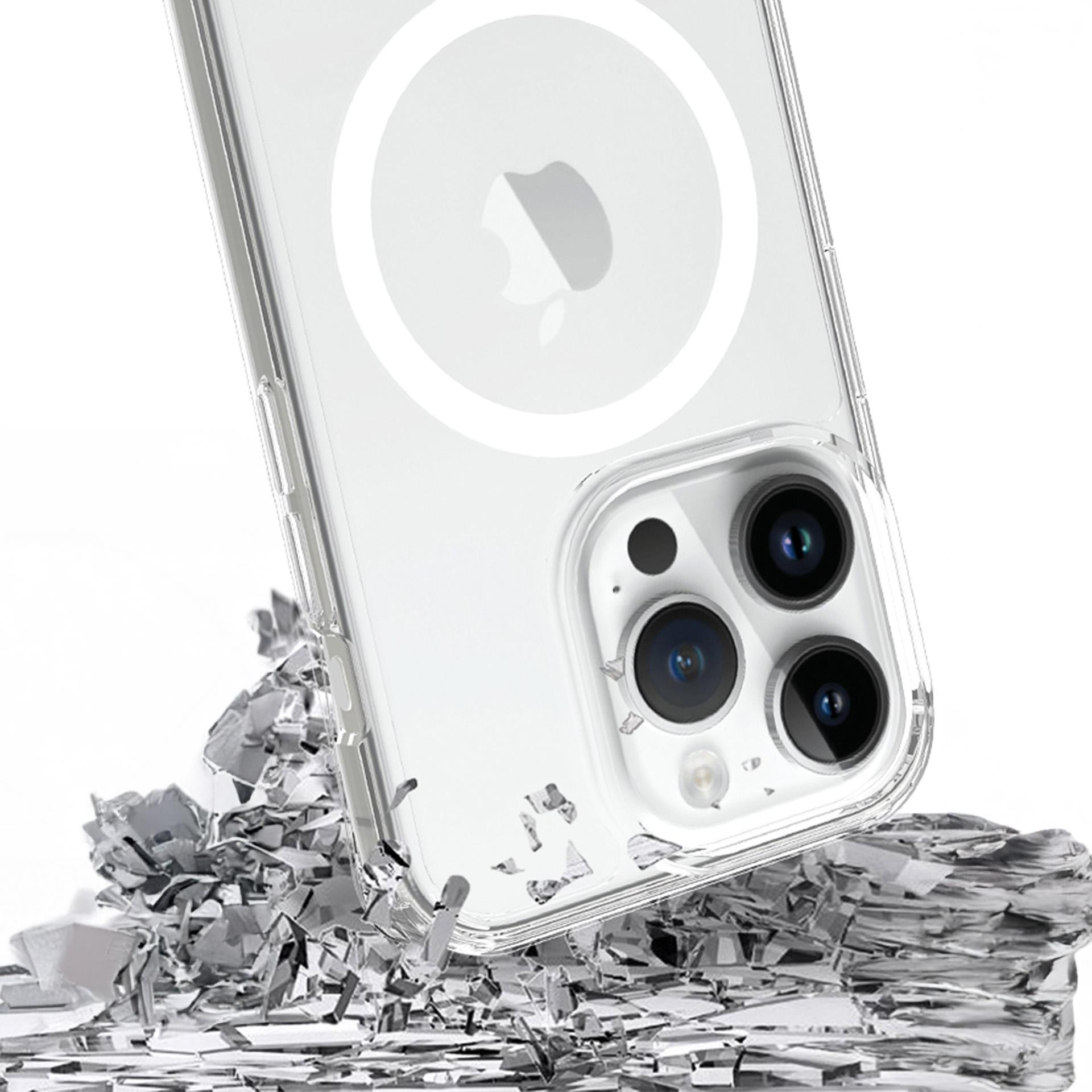3mk Aizsargājošais MagCase skirtas iPhone 14 Pro - caurspīdīgs (m)