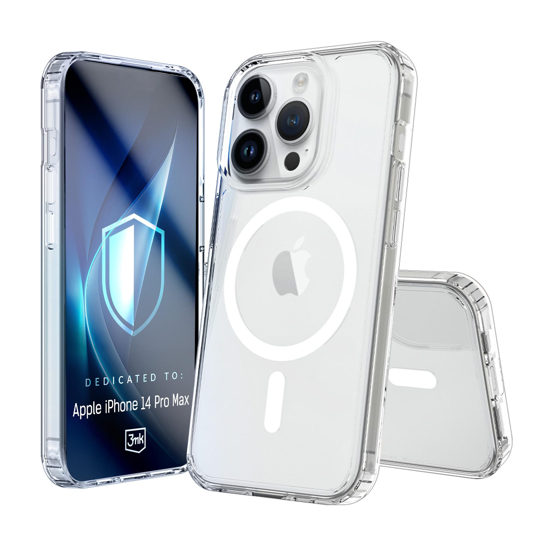 3mk Armor MagCase iPhone 14 Pro Max - caurspīdīgs