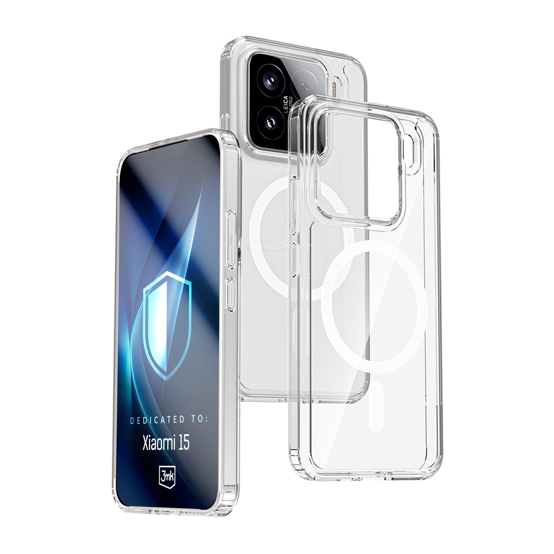 3mk Aizsargājošais MagCase skirtas Xiaomi 15 - caurspīdīgs