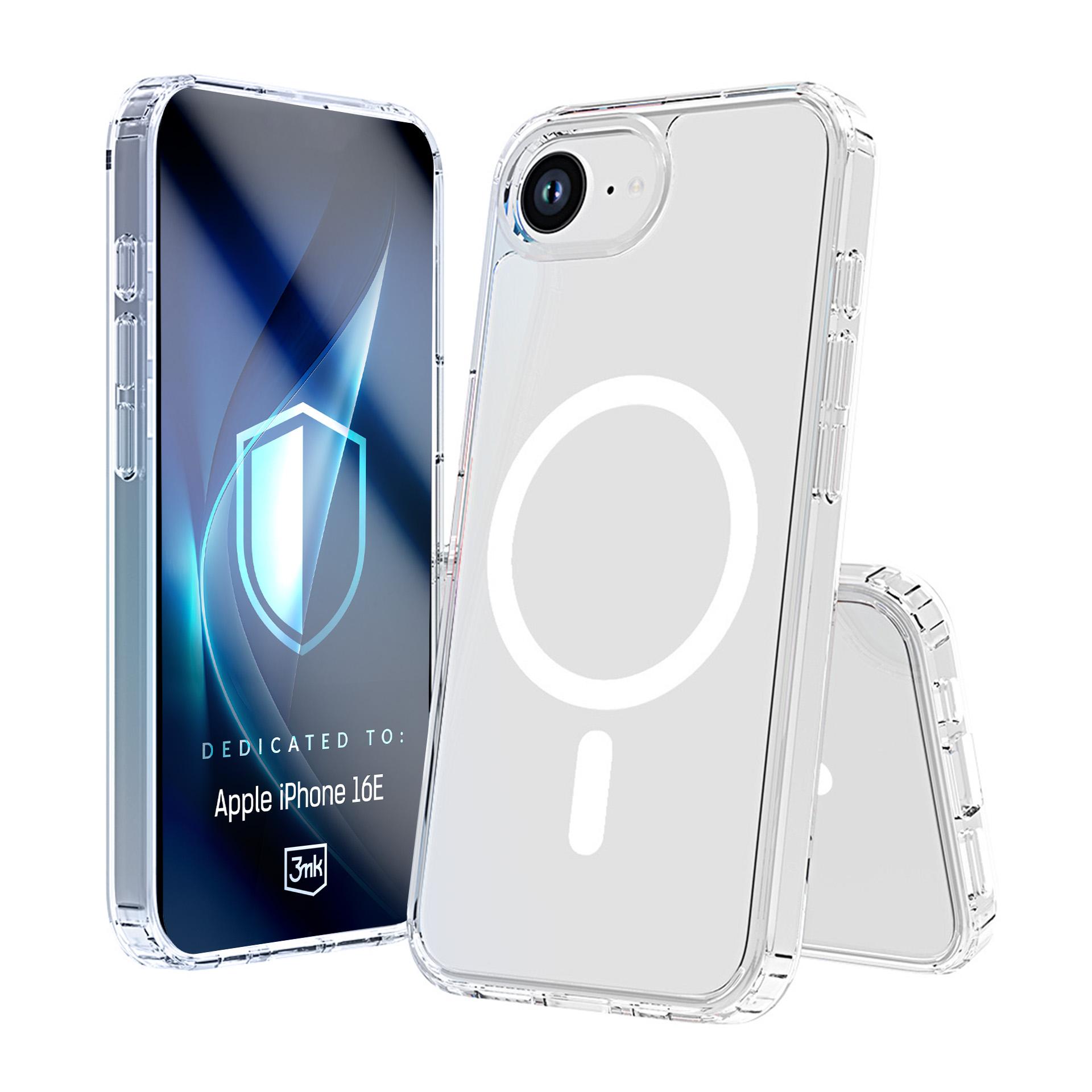 3mk Aizsarg MagCase priekš iPhone 16E - caurspīdīgs
