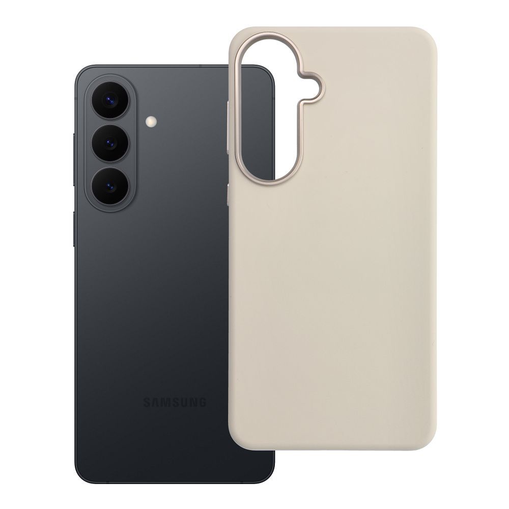 Maciņš Samsung S26 PLUS Forcell F-Protect Frame Premium saderīgs ar MagSafe antīkais balts