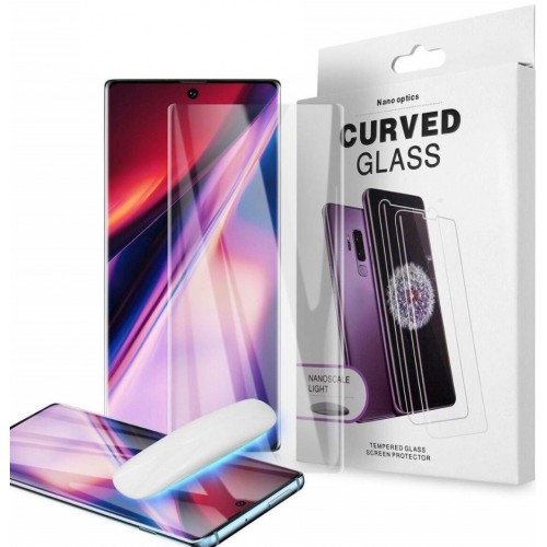 Ekrāna aizsargs "UV Glue 5D" Samsung N986 Note 20 Ultra (Blister)