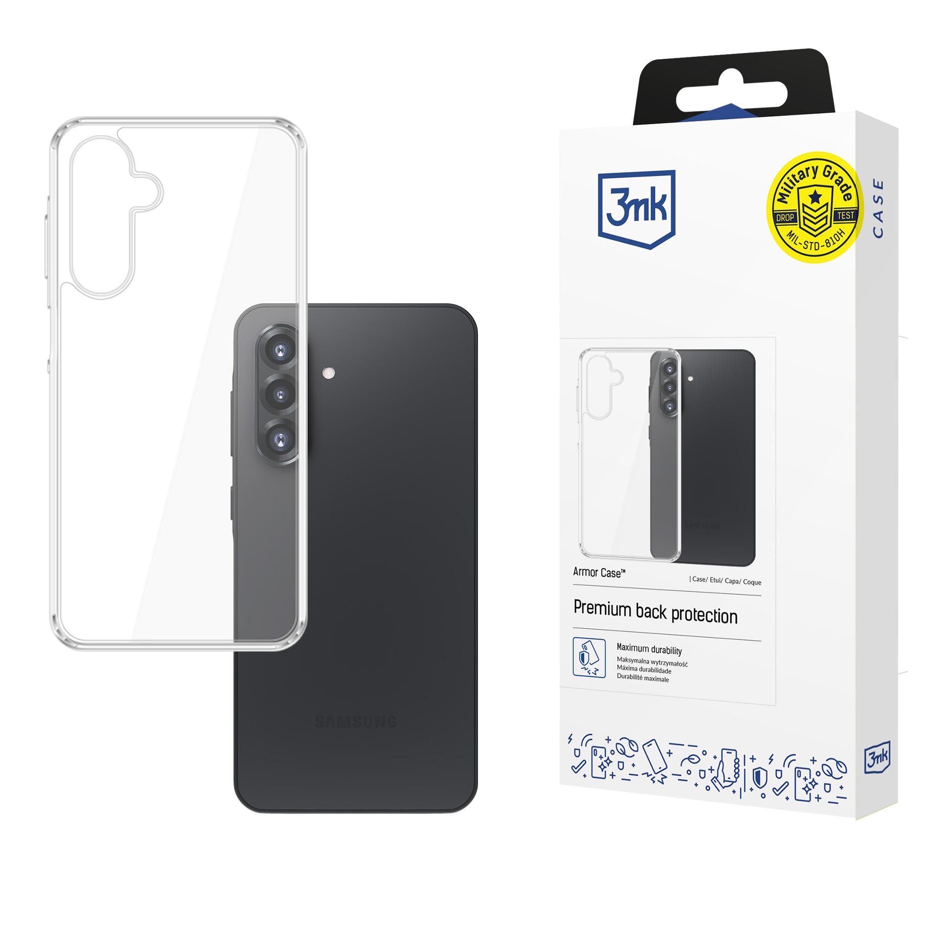 3mk Armor Case maciņš Samsung Galaxy A27 5G - caurspīdīgs