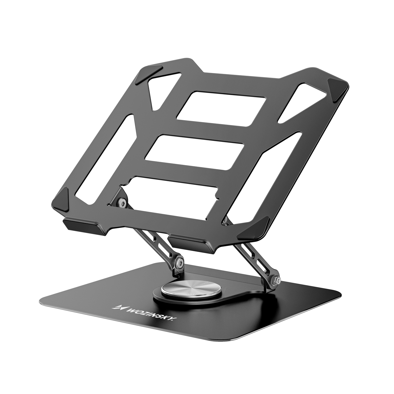 Wozinsky WDCX-X19-AB HardStand 360° Вращающаяся Подставка для Ноутбука и Планшета - Черный
