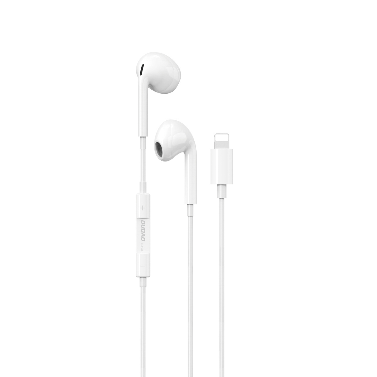 Dudao X14PROL-W1 Lightning in-ear austiņas - baltas
